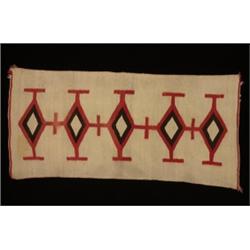 Navajo "Ganado" Rug ca. 1900 48"x 24"