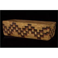 Fully Imbricated Rectangular Basket 1