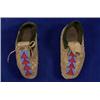 Image 1 : Child's Plains Beaded Moccasins with