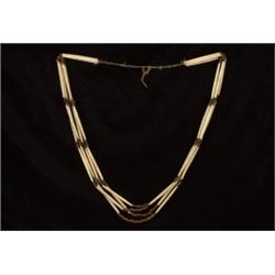 Northern Plains Bone Hairpipe Bandoli