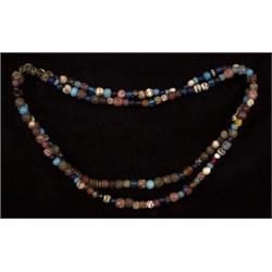 Two Strings of 19TH C. Mixed Polychro