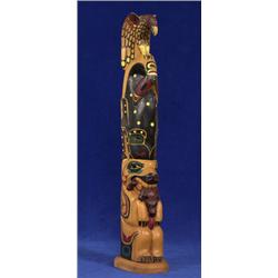 Tsimshiam Totem by Titus Campbell "Ki