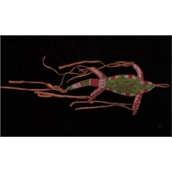 Rosebud Sioux Beaded Turtle Fetish 8