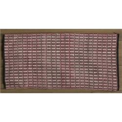 Navajo Wool Rug 64"x 31" Good Conditi