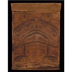 19TH C. Northwest Coast Bent Wood Box
