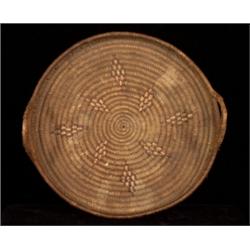 Salish Handled Tray with Diamond Imbr