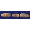 Image 1 : Three Paleolithic Chert Adze Heads 4"
