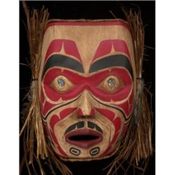 Haida Portrait Mask Signed Ed Simeon