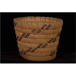 Salish Open Basket 8" D. 6 1/4" H. Go