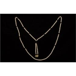 Long String of 19TH C. Plateau Clamsh