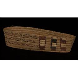 Salish Cradle Basket 19 1/2" L. 8" W.