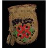 Image 2 : Small Beaded Pouch with Floral Design