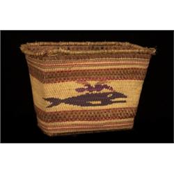 Nuu-chah-nulth Basket with Whale and