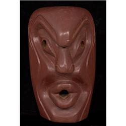 Old Carved Cedar Mask ca. 1940 Possib
