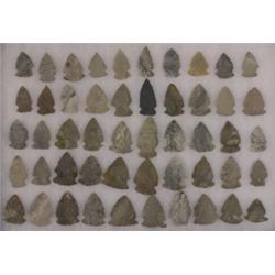 Fifty Assorted Texas Arrowheads 3" -