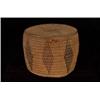 Image 1 : Salish Lidded Storage Basket with Dia
