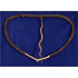 Pueblo Snake Vertebra Necklace with C