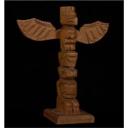 Northwest Coast Totem Three Figures 1