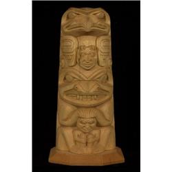 Henry Robertson Haisla Totem "Raven H
