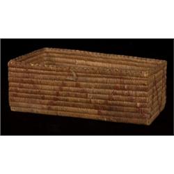 Salish Rectangular Basket 14" L. 8" W