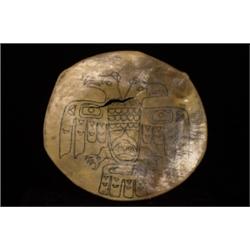 Chehalis Painted Drum Double Eagle De