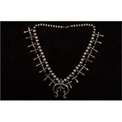 Pueblo Silver Cross Necklace