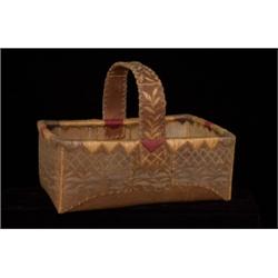 Birch Bark Gathering Basket with Inci