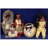 Image 1 : Collection of Five Old Native Dolls 8