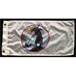 Stalo Fish Banner 22"x 11" Good Condi