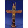 Image 1 : Thunderbird and Bear Totem 9 1/2" H.