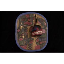 Jimmy Joseph Carved Cedar "Whale" Moo