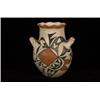 Image 1 : Old Acoma Pueblo Pottery Handled Jar