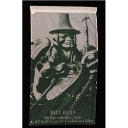 Bill Reid Studio Banner 61"x 32" Good