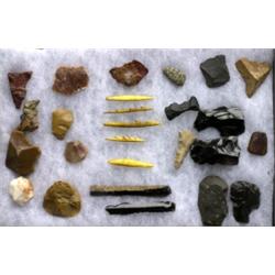 Tray of Ancient Artifacts