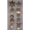 Image 1 : Ten Old West Badges all Different