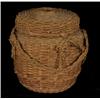 Image 1 : Eastern Split Pine Wool Basket 8" H.