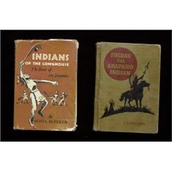 Two Books "Indian of the Longhouse" a