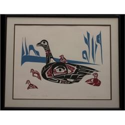 Robert Sebastion Silkscreen "Canadian