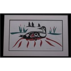 Robert Sebastion Silkscreen "Nesting