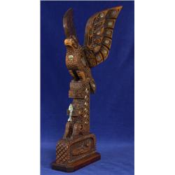 Bill Recalma Qualicum Carved Cedar To