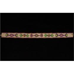Plains Beaded Belt Geometric and Flor