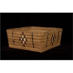 Fraser River Salish Square Basket 9 1
