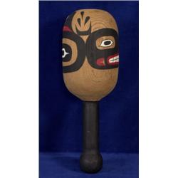 Northwest Coast Rattle Painted Whale