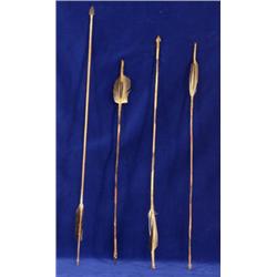 Four Plains Arrows with Stone and Met