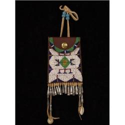 Beaded Strike-A-Lite Pouch 5 1/2" H.