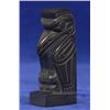Image 2 : Haida Raven Argillite Totem 3 1/4" H.