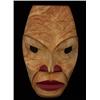 Image 1 : Carved Alder Portrait Mask Signed T.T