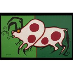 Original Norval Morrisseau Painting o