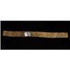 Image 2 : 19TH C. Plains Beaded Strip 27 1/2" L. 2 1