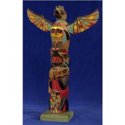Old Northwest Coast Totem ca. 1920 Thunder
